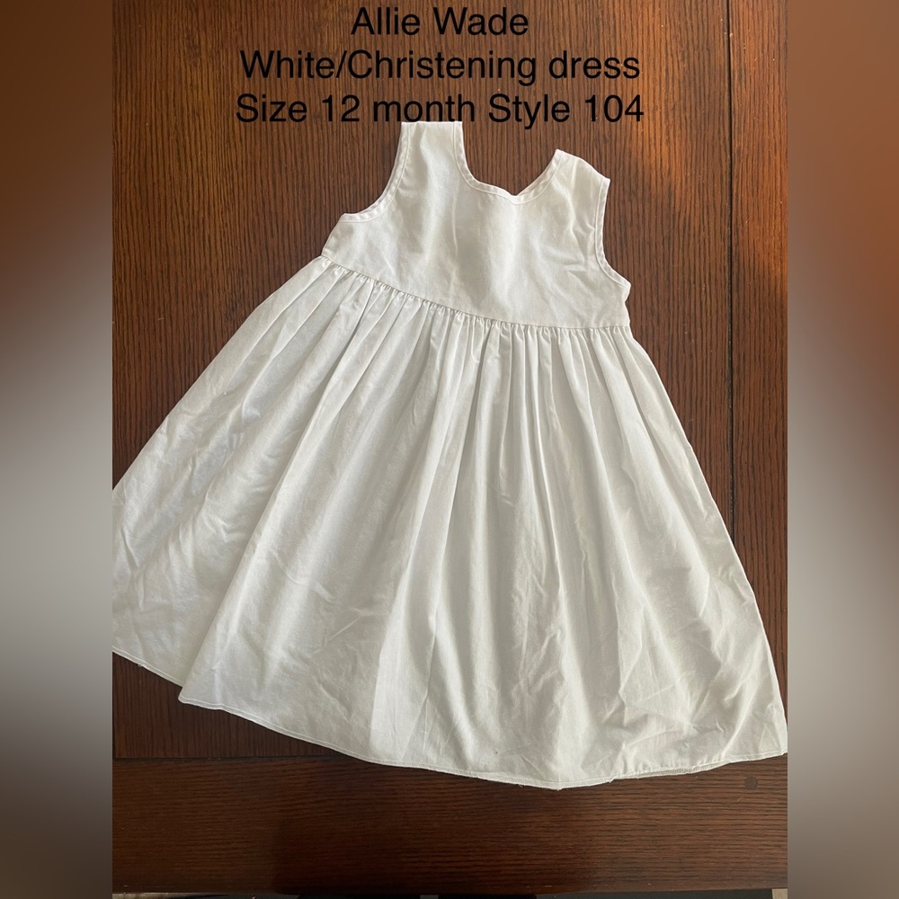Allie Wade white dress